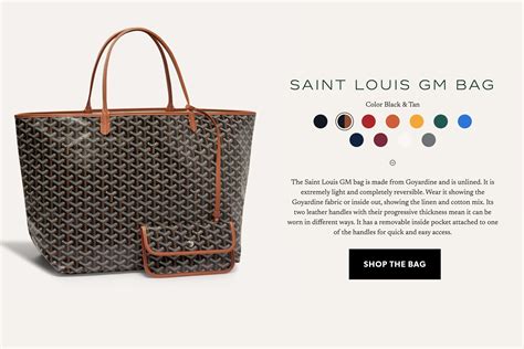 how much is goyard tote|goyard most expensive bag.